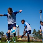 lezione di calcio bambini inter
